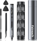 65-IN-1 Mini Electric Screwdriver Cordless, Precision Screwdriver Magnetic Bits Set with Case, 3 Torques Settings, LED lights, Portable Repair Tool Kit for Electronics Phone Watch