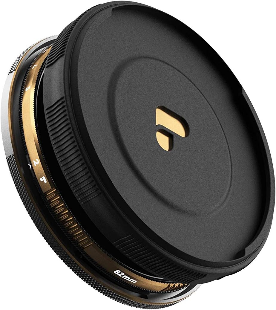 PolarPro 77mm Peter McKinnon Mist VND Camera Filter - 2-5 Stop Variable Neutral Density Lens Filter for DSLR/Mirrorless Pro Video – for Cinematic Shutter Speed Control + Diffusion