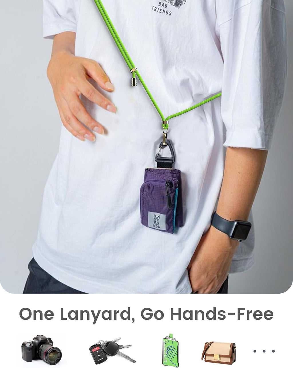 Cell Phone Lanyard, Adjustable Crossbody Cell Phone Lanyard, Adjustable Anti Theft Phone Strap