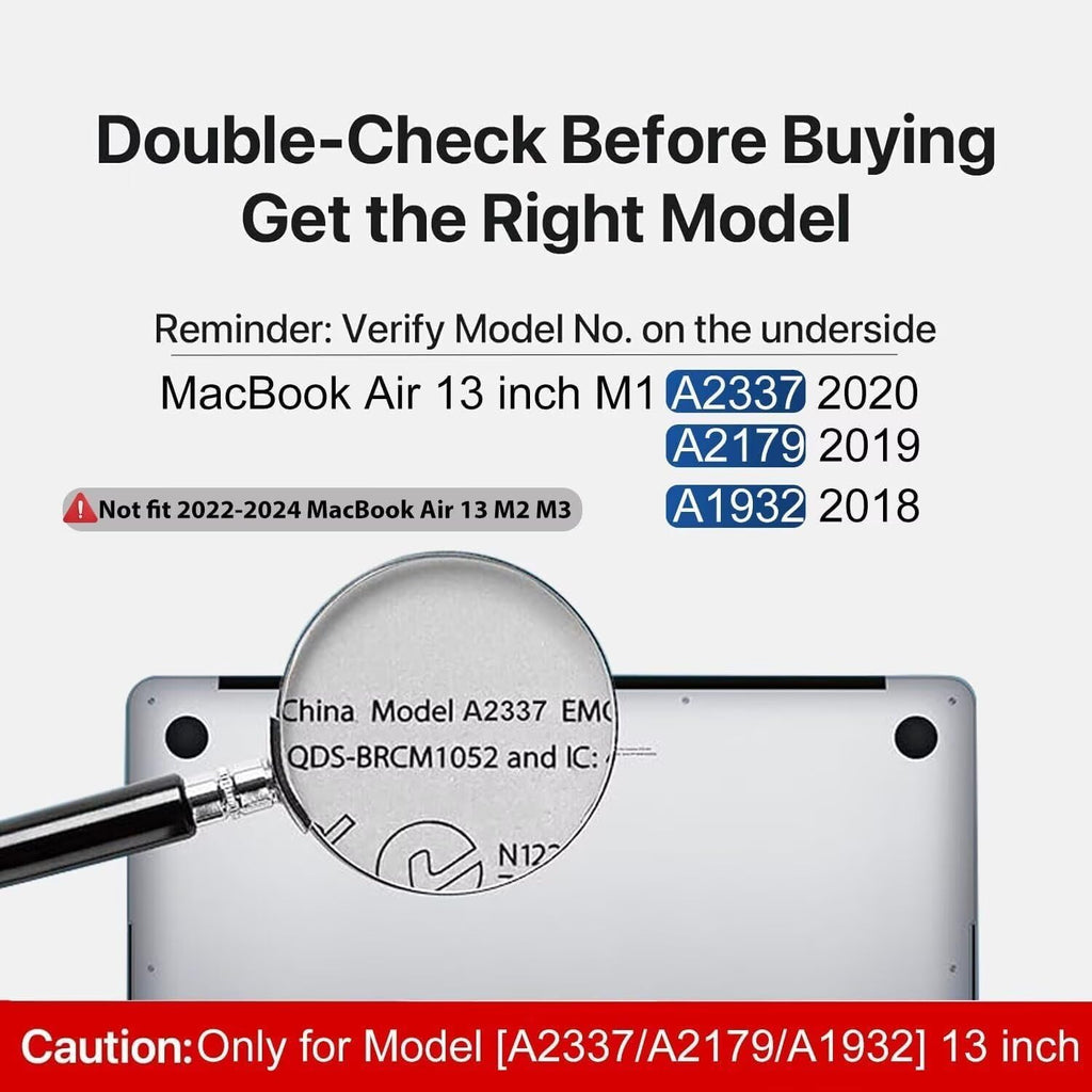 CISSOOK Compatible with MacBook Air 13 inch 2021 2020 2019 2018 Release M1 Chip A2337 A2179 A1932, Plastic Black Hard Shell Protective Cover for MacBook Air 13 Retina with Touch ID, Dream Catcher
