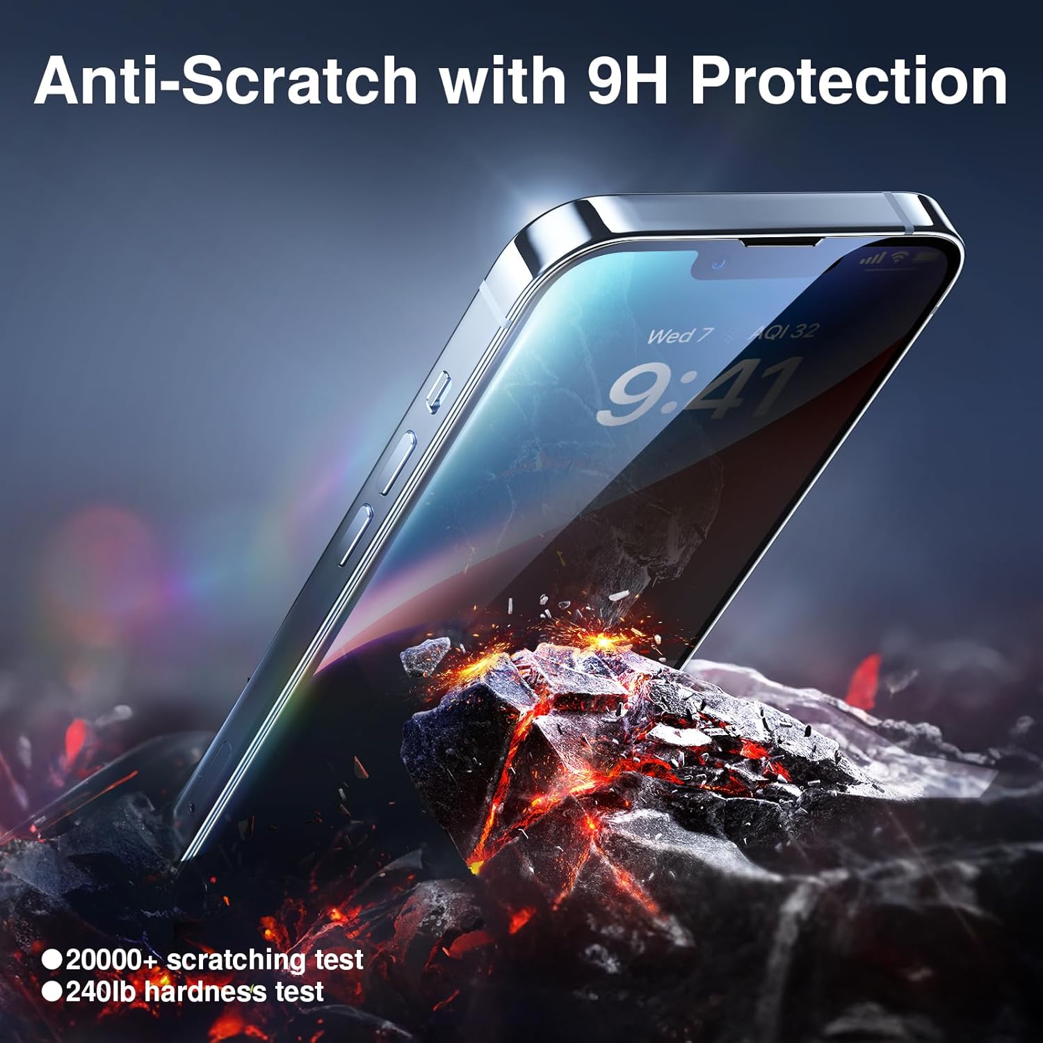 SMARTDEVIL 2PACK Privacy Screen Protector for iPhone 13 Pro Max/14 Plus 6.7inch Shatterproof Tempered Glass [True 28°Anti Spy] [9H Hardness] [Auto Dust-Elimination Install], [Bubble Free]