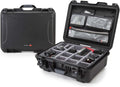 Nanuk 930 Pro Photo Kit Camera Case with Transparent, Zippered and Anti-Tear Compartments and Soft Grip Handle (26.5 Liters, Black)
