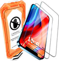 UniqueMe for iPhone 12 Pro Max Screen Protector - [Military Grade Shatterproof & 9H+ Hardness] Screen Protector 12 Pro Max Tempered Glass Full Coverage Protection, Easy Installation, 2 Packs