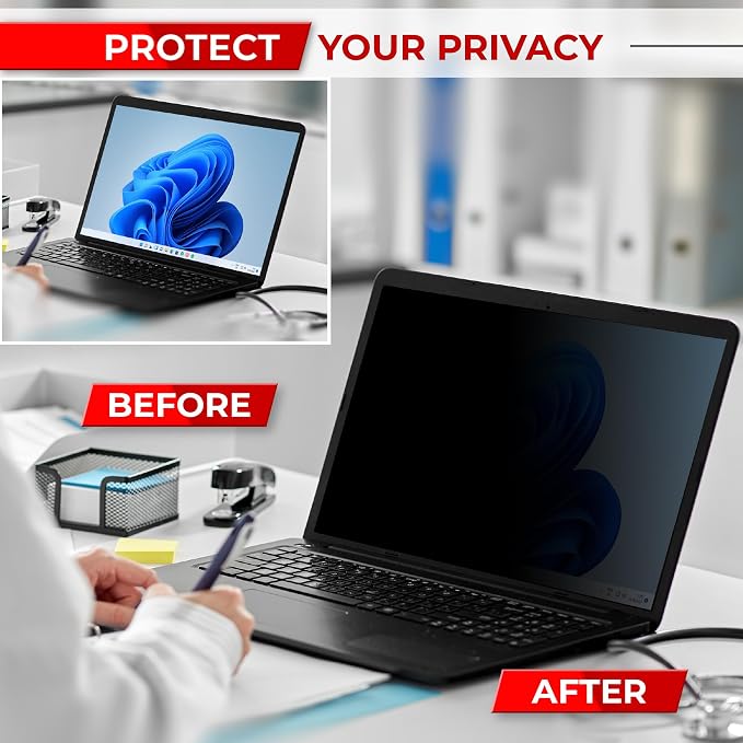 SightPro 14 Inch 16:10 Laptop Privacy Screen Filter - Image 8