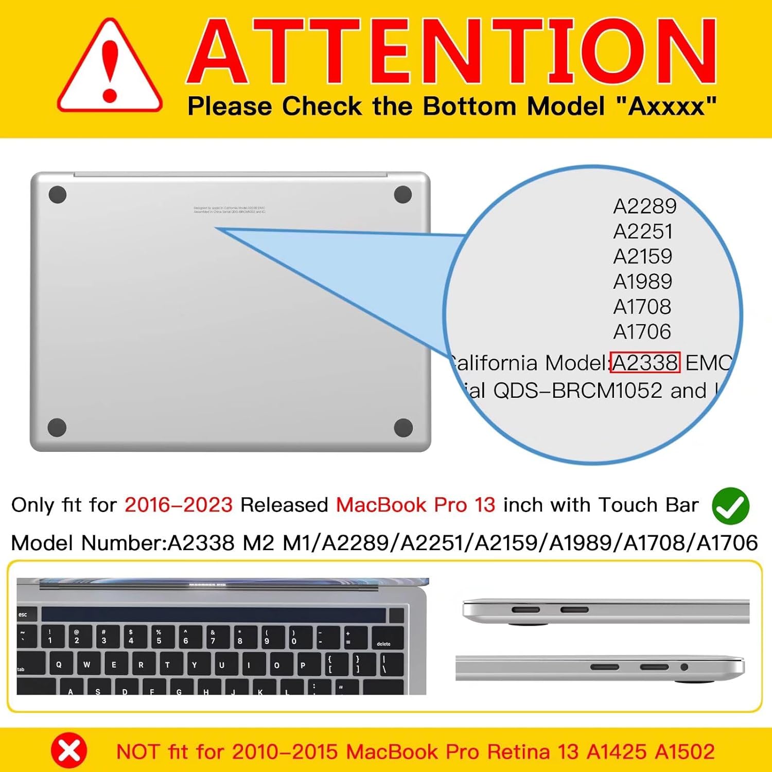 CISSOOK Compatible with MacBook Pro 13 inch 2025-2016 Release M2 M1 Chip A2338 A2251 A2289 A2159 A1989 A1706, Plastic Hard Shell Cover for MacBook Pro 13 with Touch Bar, Dream Catcher