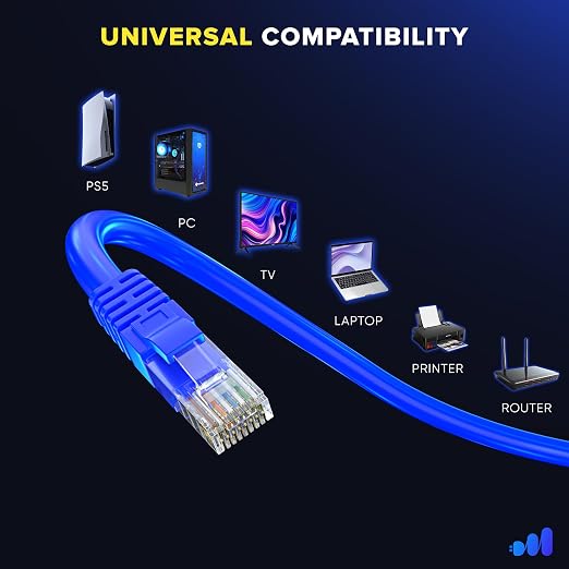 Maximm Cat 6 Ethernet Cable 1.5 ft - Image 6