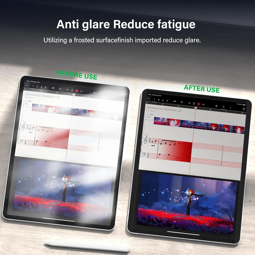 360° Magnetic Privacy Screen Protector for iPad Pro 11" Air 5th/4th(2018-2022) 10.9In, Landscape+Portrait Privacy Filter Removable Bubble-Free Film, Sensitivity Shield Apple Pencil & Case Friendlly