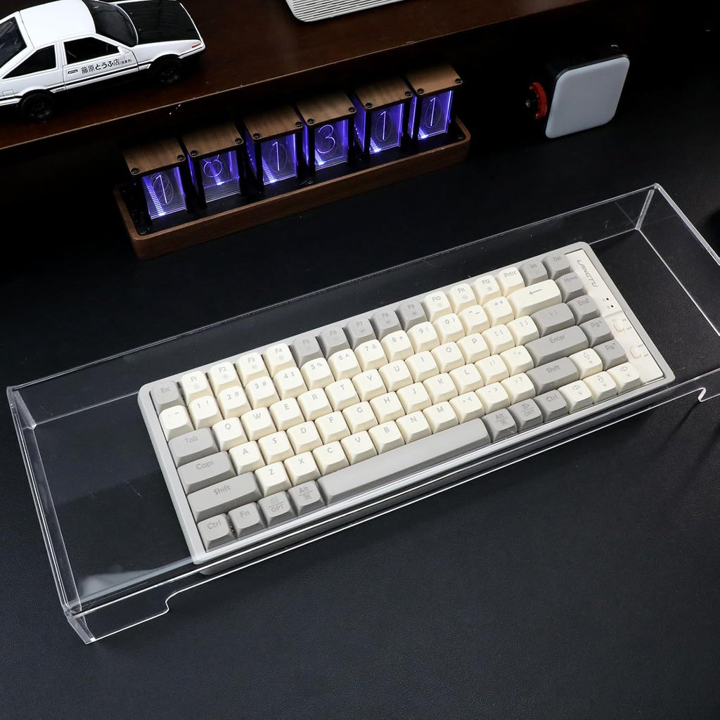 Cabilock Keyboard Cover Transparent Case- Proof: Monitor Storage Protector: Protector for Cat, in Touching - Bridge Standard Proof Accessories from Stand Size Acrylic Tablet Keyboard Dust Cover