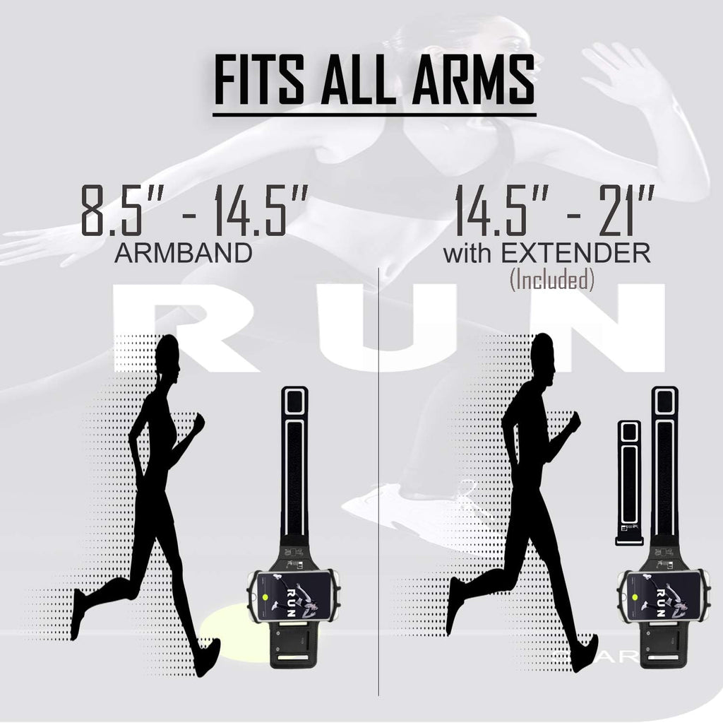 Universal Samsung Armband (Samsung Galaxy S25/S24/S23/S22/S21/S20/S10/A/J/Plus). Running Phone Holder