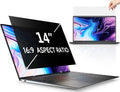14 Inch Laptop Privacy Screen for 16:9 Computer Monitor, Anti Glare Blue Light Filter Protector, Removable 14inch Security Shield Compatible With Lenovo Hp Dell Acer Asus Thinkpad Envy Xps