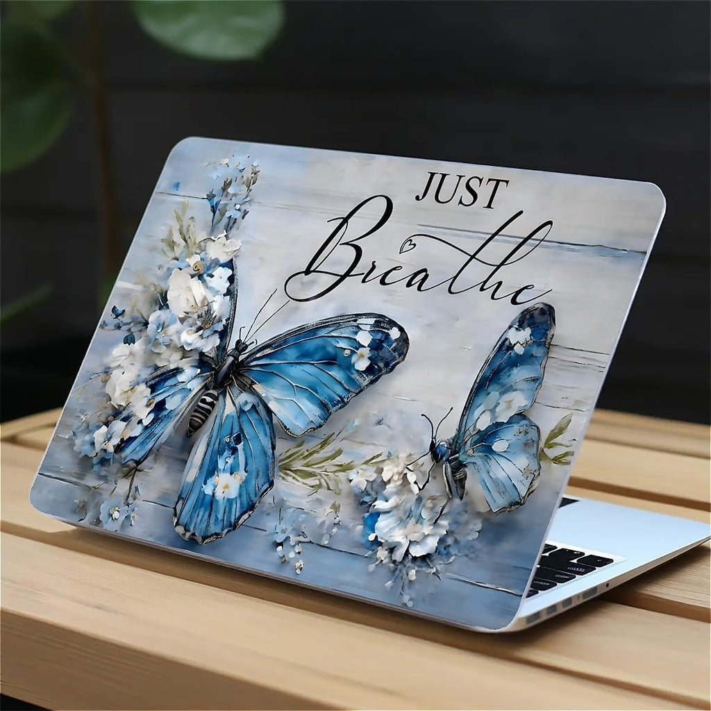 Compatible with MacBook Air 13.3 13.6 Inch Case 2022 2021 2020 2019 Plastic Hard Shell Case Cover,13.3 Pro(A1706/A1708/A1989/A2159/A2289/A2338), Butterfly