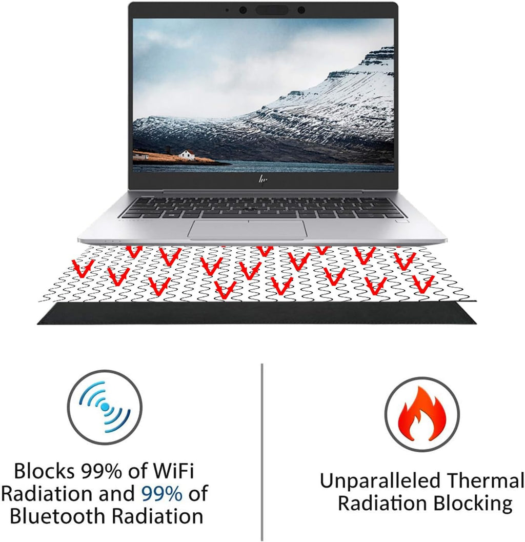 Laptop Pad Protection, Laptop Pad E/M*F, Protect & Heat Shield Protection Suitable for Ipad/Cell Phones Laptops, Tablets, Notebooks Laptop Pad (12"-7.8")
