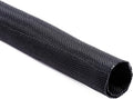 Black Braided Cable Management Sleeves Wire Loom Tubing Cord Protector Self-Wrapping (1/2"-20Feet)