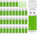 1GB Flash Drive 50 Pack USB 2.0 Flash Drives USB Bulk Thumb Drive Memory Stick Fat 1GB Jump Drives Multipack with Lanyard (Green 50 Packs 1 GB)