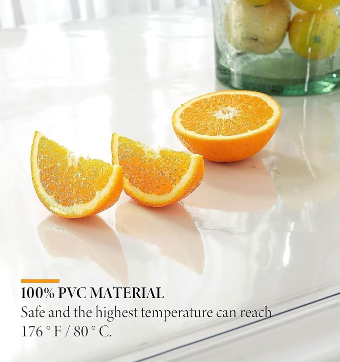 Deep Dream 1.5mm Clear Desk Cover Protector, 54×120 Inch Clear Table Protector - Image 6
