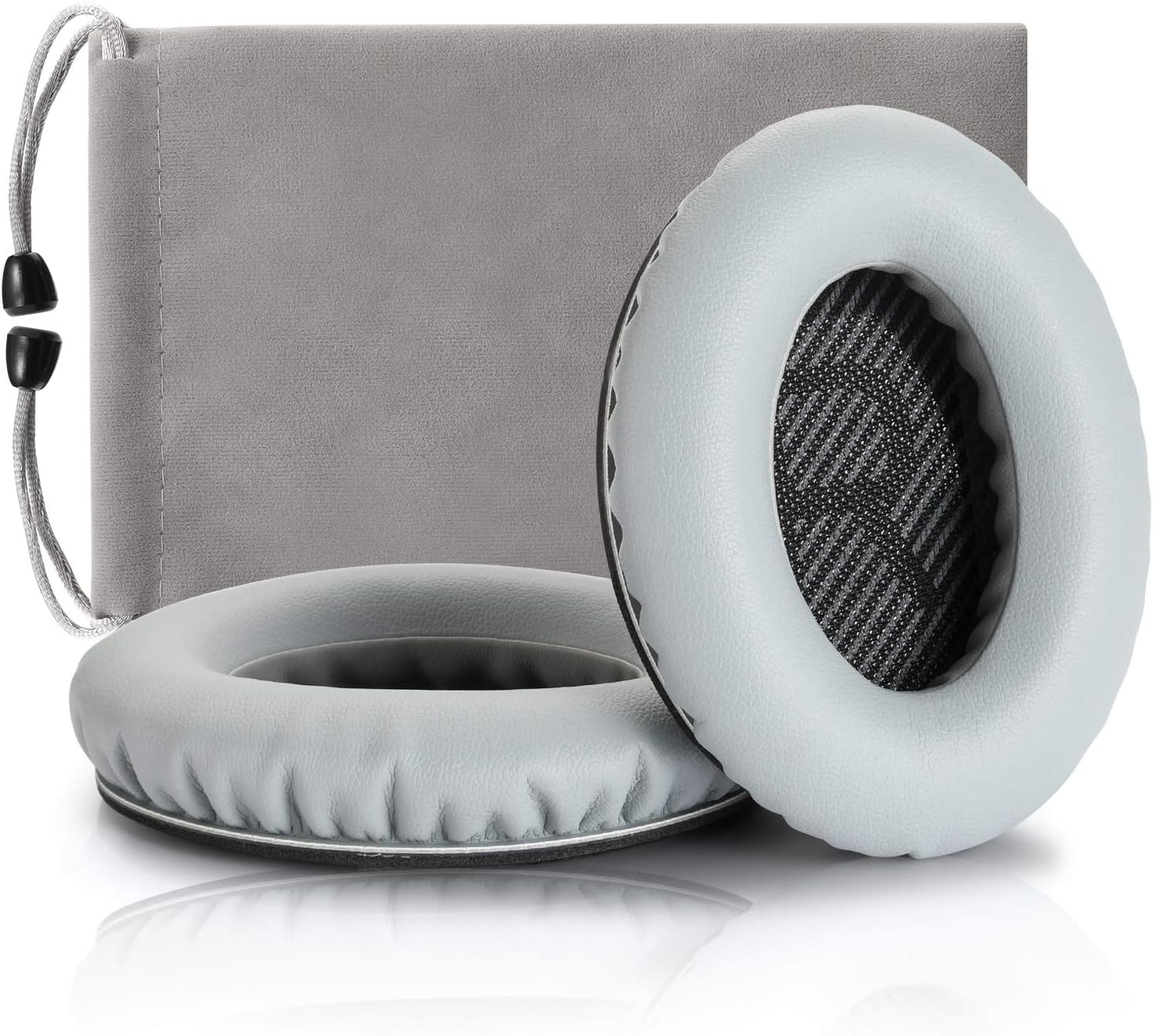 Headphones Replacement Ear Pads,for Bose Quietcomfort QC15 QC25 QC35 35 ii (Grey)