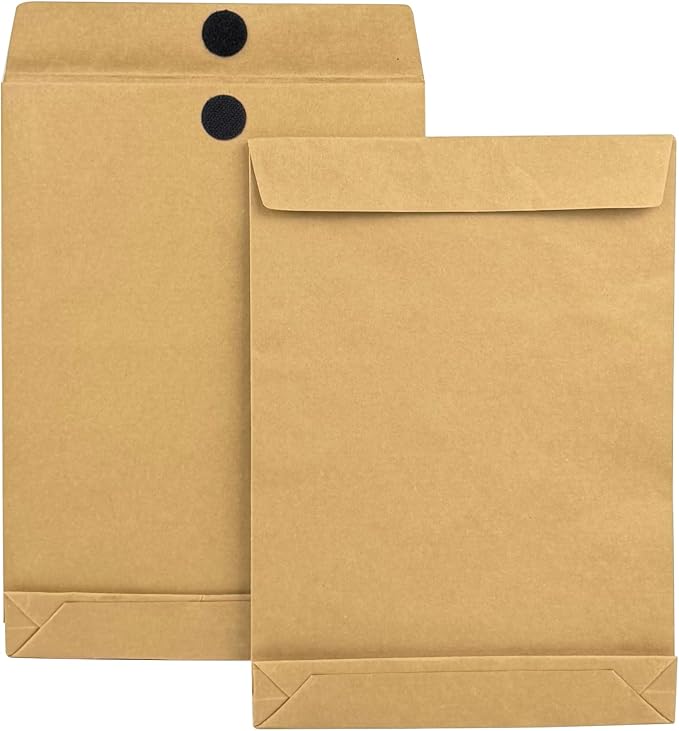 20 Pack Large Expandable Envelopes, 9.3x 13" Big Mailing Envelopes | - Image 8