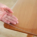 Warmstar Clear Table Protector 2mm Thick, 34x 48 Inch Clear Table Cover by Warmstar