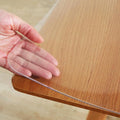 Warmstar Clear Table Protector 2mm Thick, 23 x 47 Inch Clear Table Cover by Warmstar