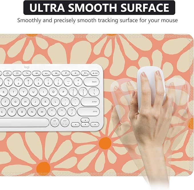 iCasso Desk Mat, Desk Matt for Desktop, Cute Desk Pad Mat, XXL Large Mouse Pad - Image 5