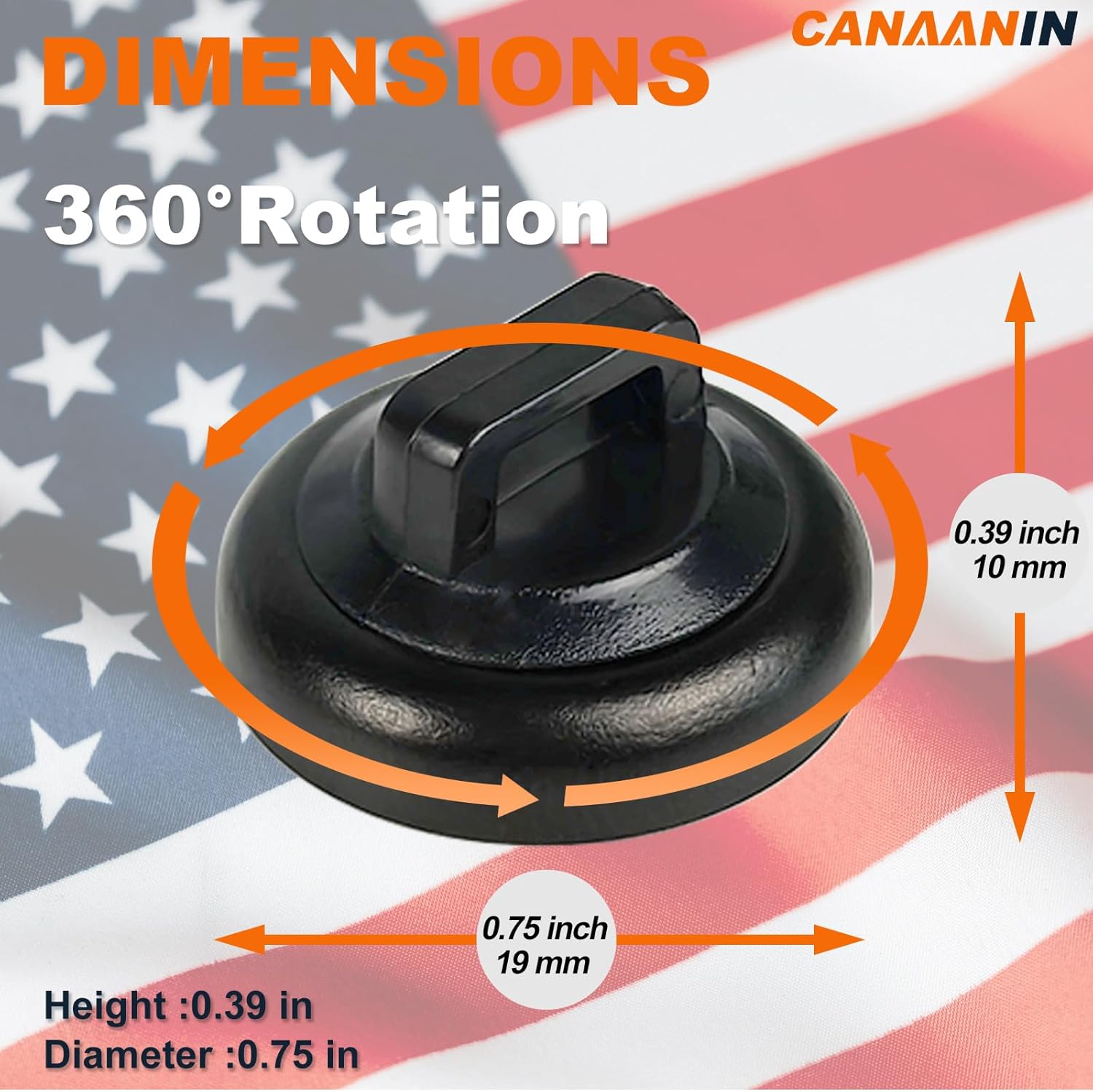 Magnet Zip Tie Mount Clips Magnetic Zip Ties Mount Base Holder Strong Wire Cable Holder Mount Wire Clips Management for Home Office Marine Electrical Wiring (D19 20 Pcs)