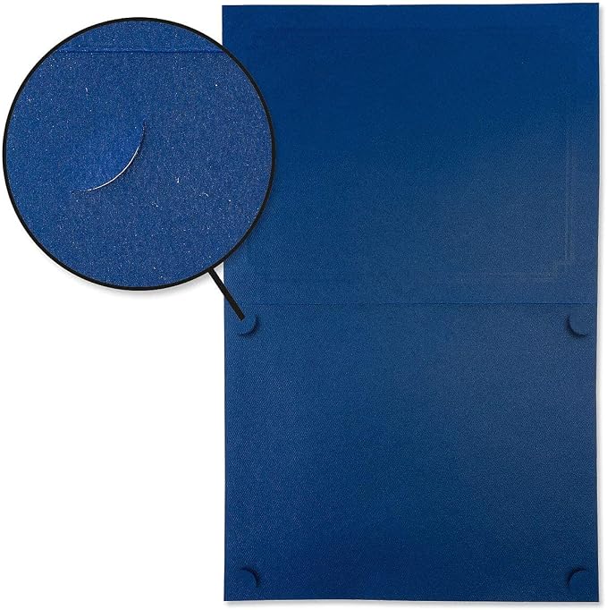 Fine Stationery Classic Blue Certificate Folder - Image 6