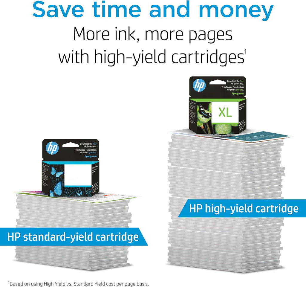 HP 64 Black & Tri-Color Ink Cartridges for HP Printers (Combo Pack) | Works with Printer Series: Inspire 7950e; ENVY Photo 6200, 7100, 7800; Tango | Eligible for Instant Ink | X4D92AN