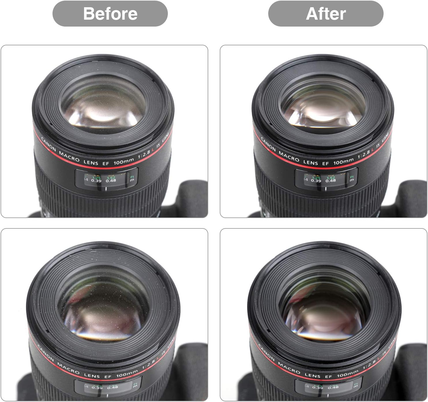 14-in-1 Camera Lens Cleaning Kit - Mirrorless & DSLR Sensor Cleaning Kit for Canon, Sony, Nikon Including Lens Blower, Detergent, Swabs, Cloth, Pen, Brush
