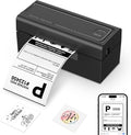 Bluetooth Thermal Shipping Label Printer, Wireless 4x6 Shipping Label Printer for Packages, High-Speed Thermal Printer Compatible with Android, iOS & Windows for Amazon, Ebay, Shopify, USPS