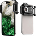 APEXEL Phone Microscope Lens, 100X Phone Micro Lens Nano Zoom for Android/iPhone With LED UV Light/CPL/Universal Clip, Mini Pocket Digital Microscope, Portable Smartphone micro lens Camera Attachments