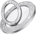 Syncwire Magnetic Phone Grip for MagSafe, Bling Magnetic Phone Ring Holder, 360° Rotation with Floating Effect Cell Phone Ring Stand MagSafe Ring for iPhone 15 Pro Max 14 13 12 &All - Glitter Silver