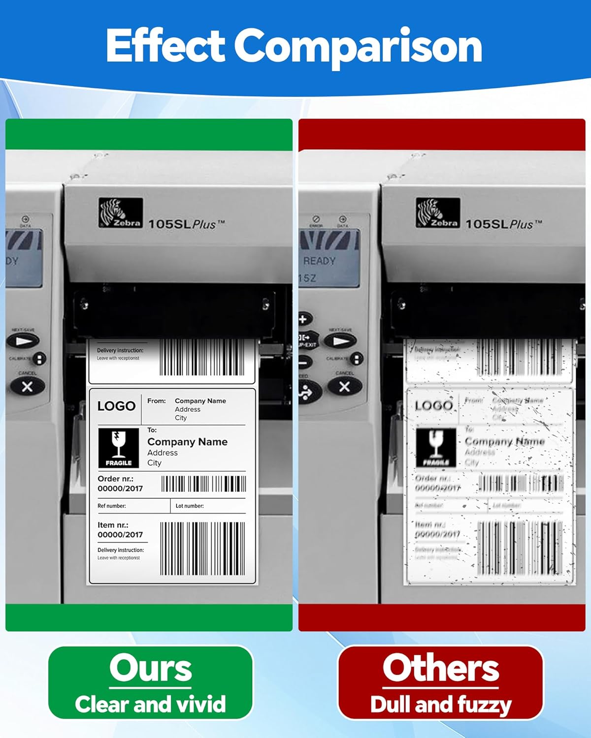 P1004232 Genuine Printhead for Zebra 110Xi4 110XiIV, New OEM Print Head Replacement for Zebra Thermal Barcode Label Printer 300dpi Original Optimal Print Quality Extended Life