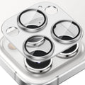 Tensea for iPhone 16 Pro/iPhone 16 Pro Max/iPhone 15 Pro/iPhone 15 Pro Max Camera Lens Protector, Metal Aluminum Alloy Tempered Glass Cover Camera Screen Protector Accessories, Case Friendly