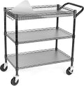 WDT 990Lbs Capacity Heavy Duty Rolling Utility Cart, NSF Rolling Carts by WDT