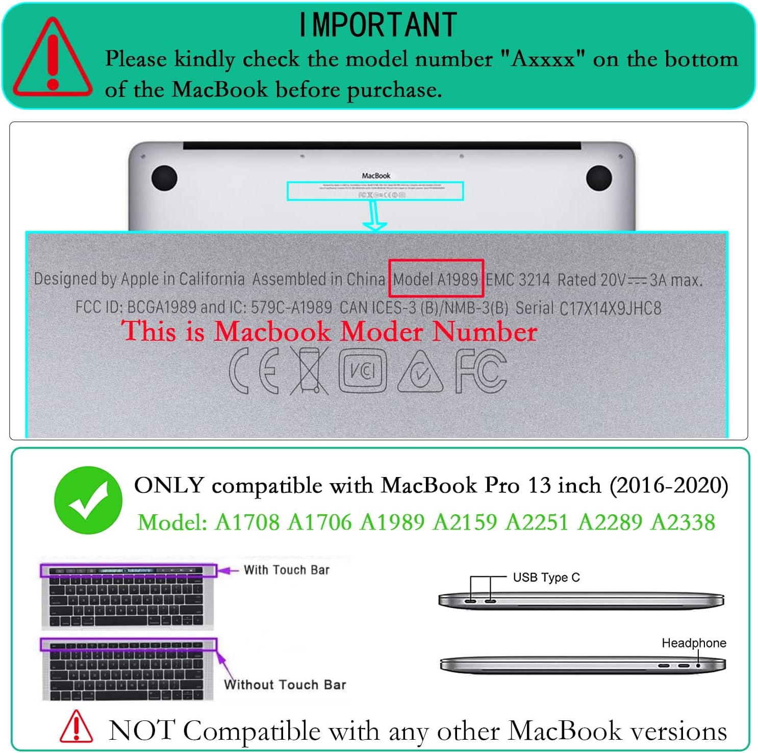 LanBaiLan Compatible for MacBook Pro 13 inch with Touch Bar 2022 2021 2020 2019 2018 2017 2016,M1 M2 A2338 A2289 A2251 A2159 A1989 A1706 A1708 Laptop Hardshell Case & Keyboard Cover, Aesthetics Line