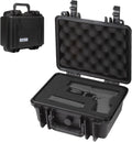 All Weather Hard Case 10 x 9 x 5” - TSA Approved Hard Shell Travel Case with Customizable Foam for Cameras, Lenses, Electronics and Other Gear