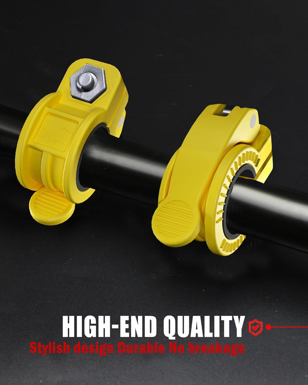 Mini Barbell Clips 1 inch I Multi-Size Adjustable Barbell Collar I 1 inch Barbell ClampsIQuick Release Weight Clips Pair of Locking for Dumbbell Bar