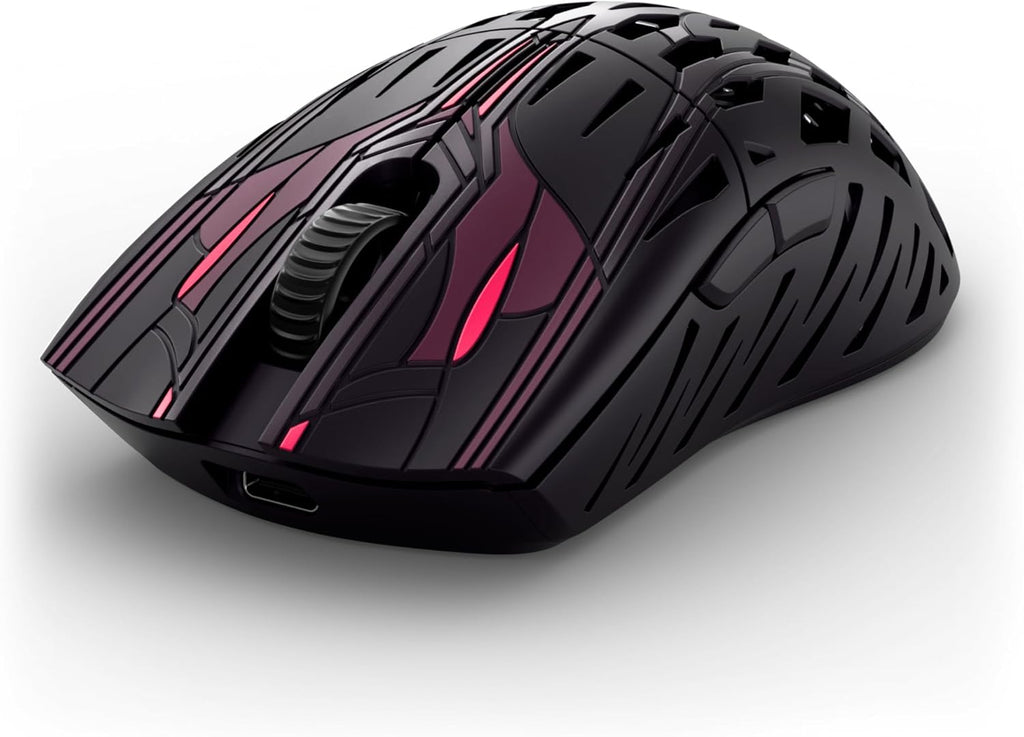 PWNAGE Trinity Wireless Gaming Mouse 8kHz - 39 Grams Ultralight Esports Pro Gamer Flawless Professional Custom Xero PAW3950 Optical Sensor 36,000 DPI - 8000Hz -100% PTFE Skates Symm 2 - Sakura Samurai