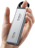 ORICO 4TB Portable SSD Up to 800MB/s, Hanging Hole Design External Solid State Drive, 2 in 1 USB C&A Cable, Durable Storage for Type-C Smartphone, Tablets, Laptops, for Content Creators - C10Max
