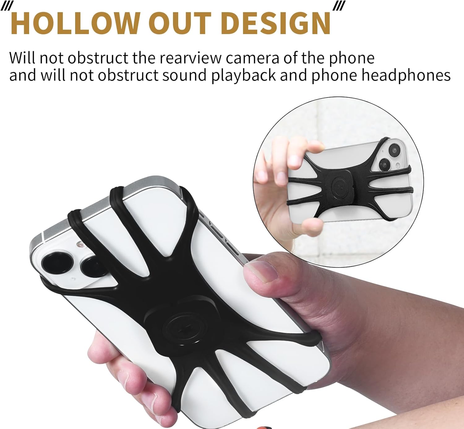 Wristband Phone Holder for Running, 360°Rotation & Detachable Sports Armband with Key Holder for iPhone 15/14/13/12/Pro/Pro Max/XS/XR/X/8/7/6/Plus, Samsung Galaxy, Fits 4''-6.95''Phone (s)