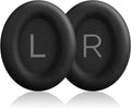 Replacement Ear Pads for Bose QuietComfort 45 (QC45)/QuietComfort SE (QC SE)/Quiet Comfort Headphones, Ear Cushions, Headset Earpads, Ear Cups Cover with Soft Protein Leather (Black)