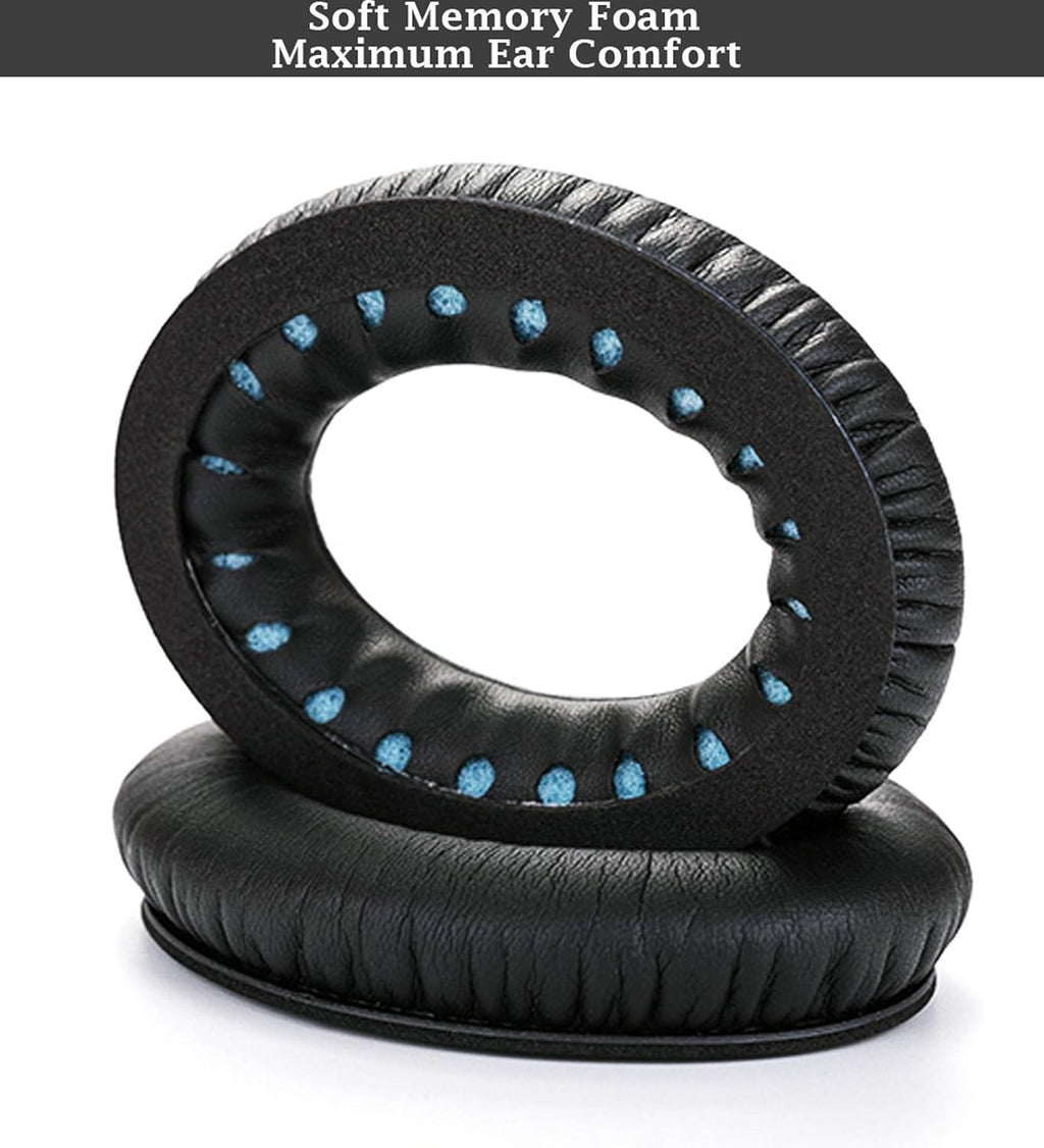 Replacement Earpads Compatible for Bose QuietComfort QC2,QuietComfort 15 QC15,QuietComfort QC25,QuietComfort QC35,Bose AE2,AE2i,AE2w,SoundTrue, SoundLink (Around-Ear) Headphone (Black)