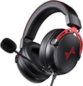 DEEBOX Gaming Headset for PS5 PS4 Xbox One Switch, Gaming Headphones with Microphone for PC Mac Laptop Computer Gamer