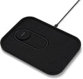 Courant MAG:3 Charger and Tray - Belgian Linen, Multi-Device Charger Compatible with MagSafe iPhones 16, 15, 14, 13, 12 or Wireless AirPod Cases (Charcoal)