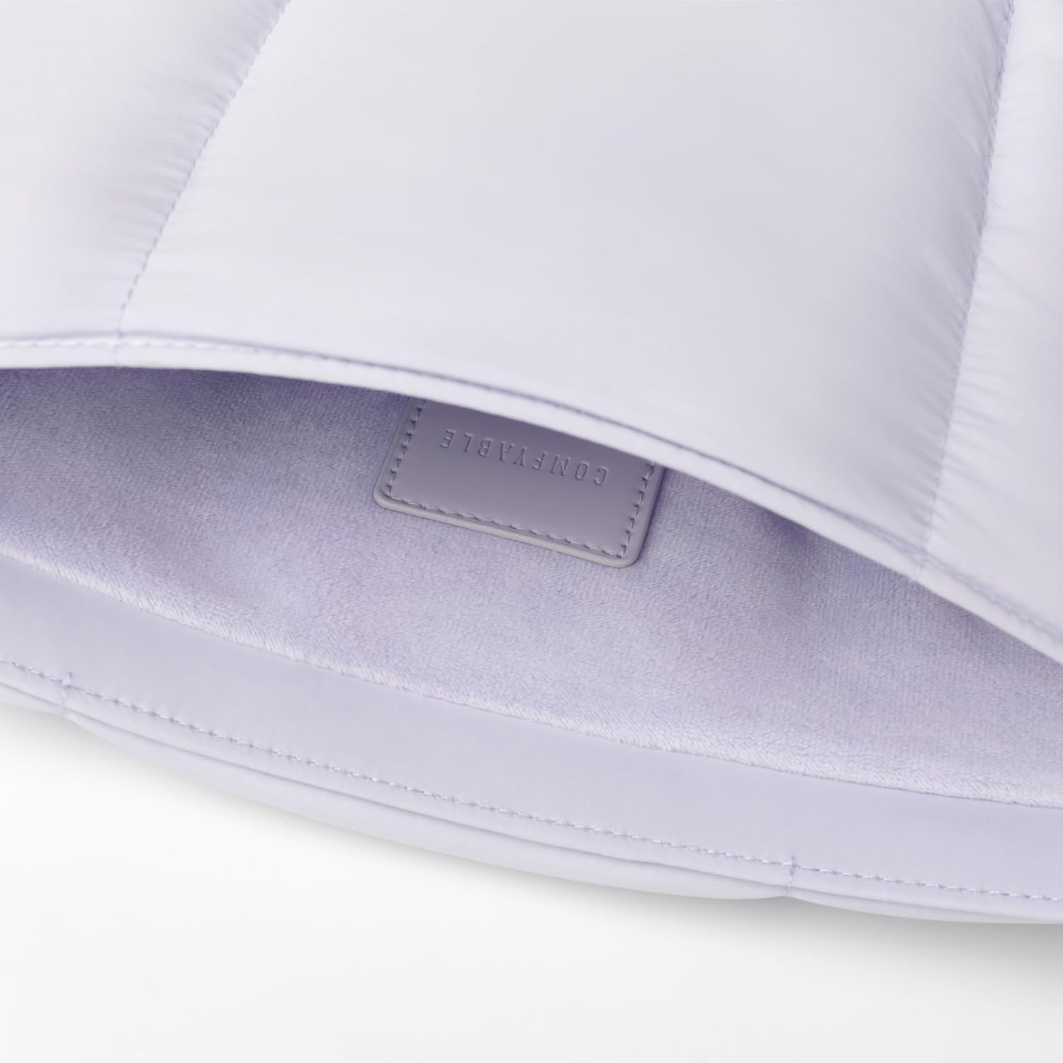 Comfyable Puffy Laptop Sleeve 15 Inch 16 Inch, Quilted Puffer Laptop Carrying Case, Pillow Pouch Compatible for MacBook Air 15 in M4 2025 & MacBook Pro 16 in M4 2024, Lavender