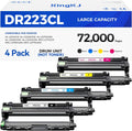 DR223CL DR-223CL Drum Unit (Not Toner)Set 4-Pack Replacement Compatible for Brother DR-223CL Imaging Drum HL-L3270CDW HL-L3210CW MFC-L3770CDW HL-L3290CDW MFC-L3750CDW L3710CW L3230CDW L3230CDN Printer