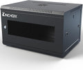 6U Server Cabinet Wall Mount Network Rack Enclosure Cabinet Enclosure for Computer Data Networking Electronic Equipment, Removable Side Panels 14.5in Depth