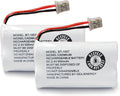 GEILIENERGY BT1007 BT-1007 BBTY0651101 Battery Compatible with BT904 BT-904 BT1015 BBTY0460001 BBTY0510001 BBTY0624001 BBTY0700001 HHR-P506, HHR-P506A Cordless Phone(2-Pack)