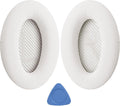 Replacement Ear Pads for Bose QuietComfort 35 (QC35) & Quiet Comfort 35 II (QC 35 ii) Headphones, EarPads Cushions with Noise Isolation Memory Foam, Softer Protein Leather, Added Thickness
