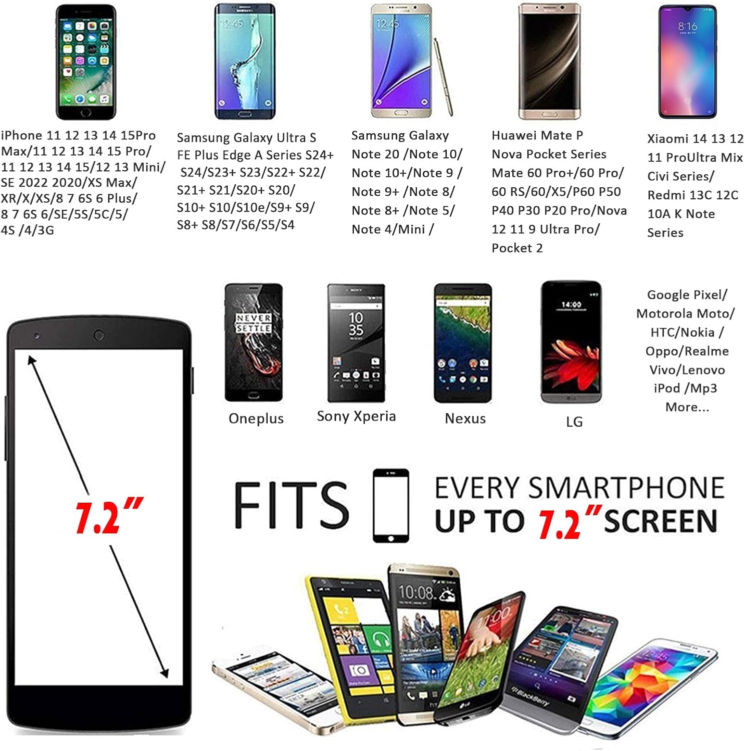 Phone Holder for Running Armband,Cell Phone Crossbody Bags for Women Kids,iPhone 11 12 13 14 15 16e 16 Pro Max Xs Xr X Plus Mini Galaxy Ultra S24 S25 Note 20 Key Pouch Workout Sports Arm Band